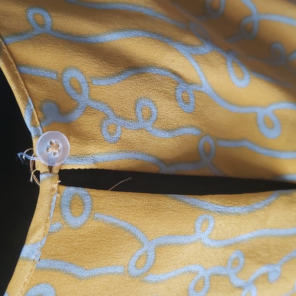 💥4/$20 Anthropology Girls from Savoy Vintage look Silk Dress. Size 8. - Picture 4 of 6